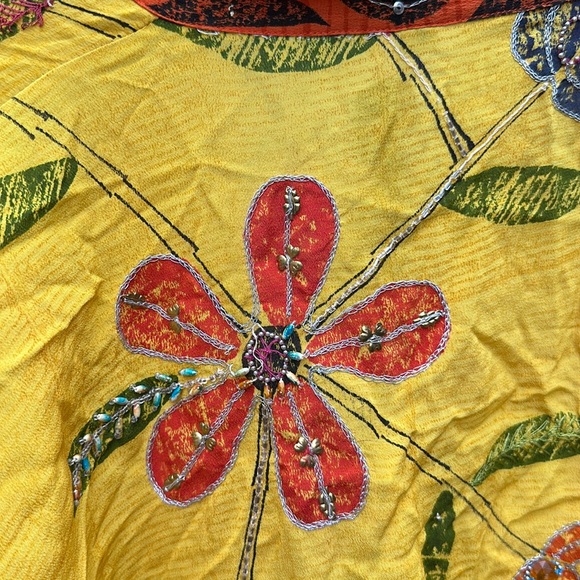 Sun Child Silk Jacket with Belt - Picture 8 of 9